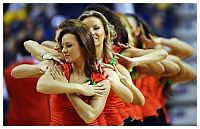 Sport and Fitness: Cheerleader girls at the FIBA World Championships 2010