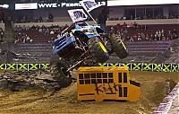 Sport and Fitness: 7-year old monster truck driver