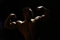 Sport and Fitness: bodybuilding pose