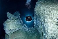 Sport and Fitness: cave diving