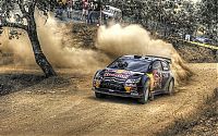 Sport and Fitness: World Rally Championship (WRC) cars in HDR