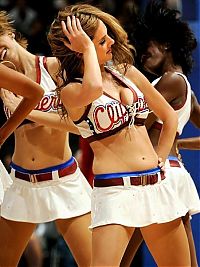 Sport and Fitness: Los Angeles Clippers NBA cheerleader girls