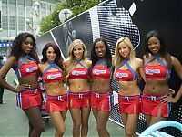 Sport and Fitness: Los Angeles Clippers NBA cheerleader girls