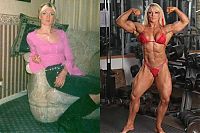 Sport and Fitness: Lisa Cross, strong fitness bodybuilding girl
