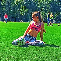 Sport and Fitness: soccer girls