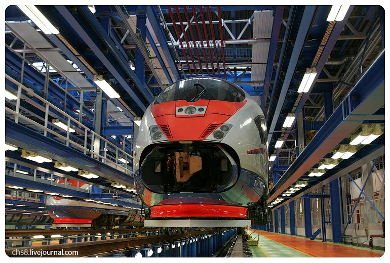 Siemens Velaro RUS Sapsan, Moscow, St. Petersburg