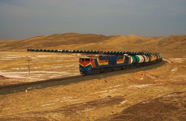 Train in Russia