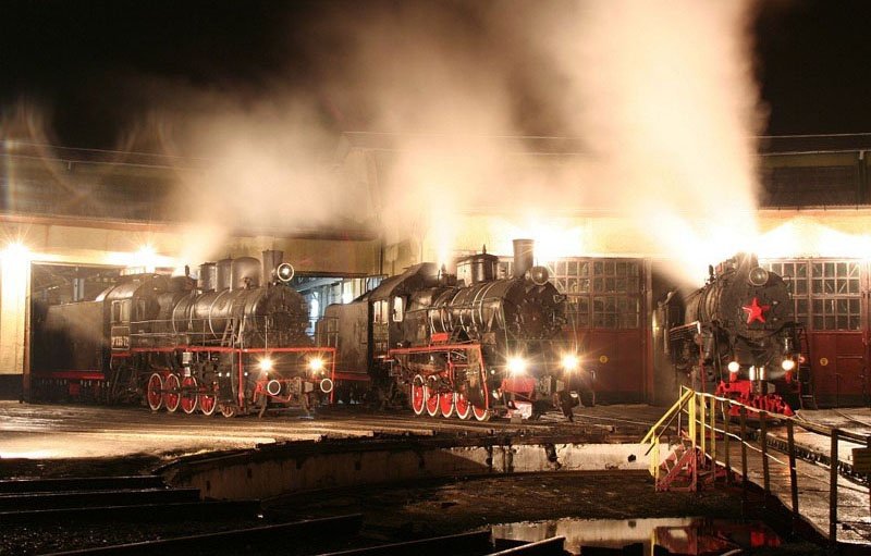 Train in Russia