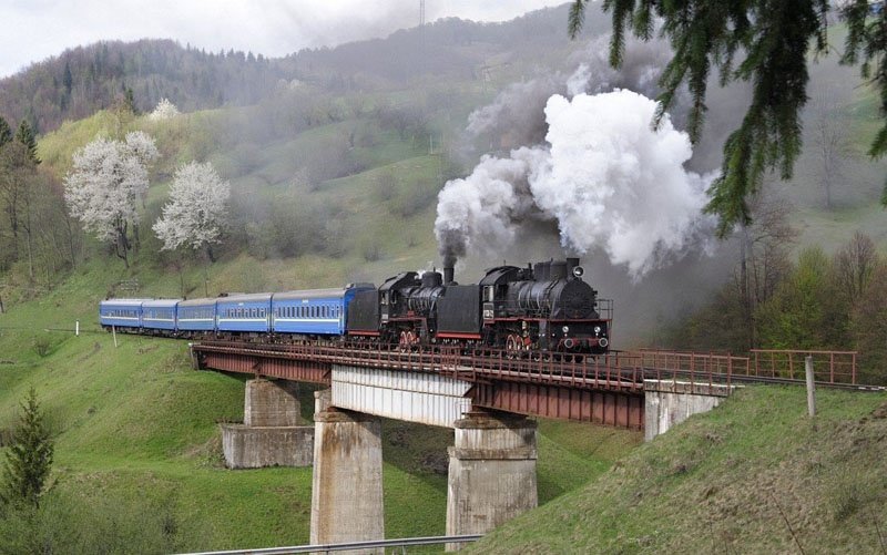 Train in Russia