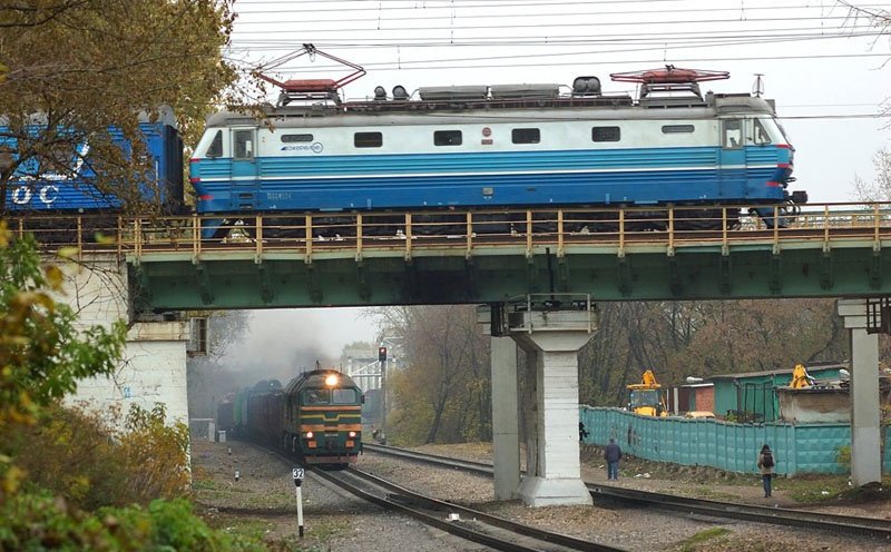 Train in Russia