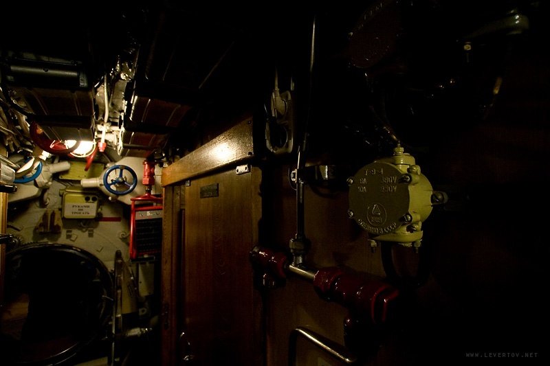 Submarine B-413 inside