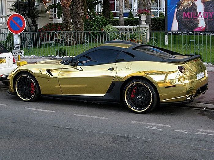 Ferrari 599 GTB Gold