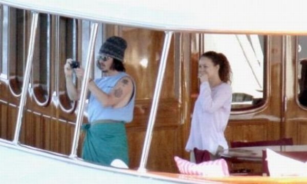 Johnny Depp's superyacht Vajoliroja