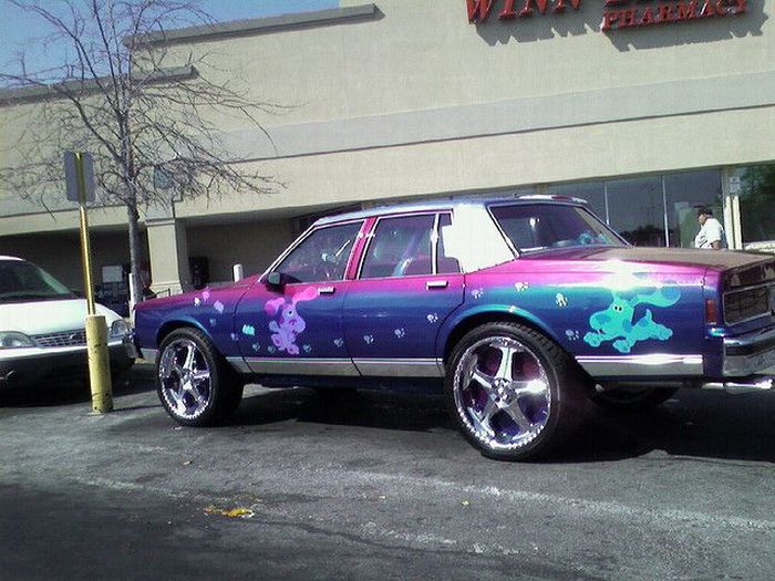 car with rims