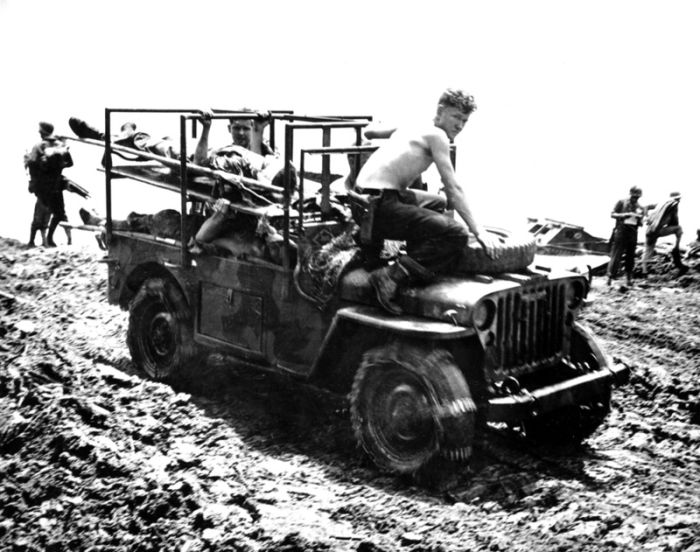 US Army Jeep at war