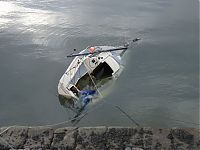 Transport: sunk yachts