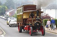 Transport: old steam trucks