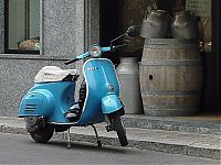 Transport: homemade moped