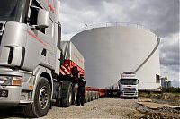 Transport: transporting oversized load