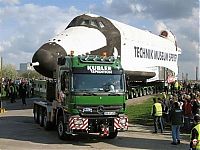 Transport: transporting oversized load