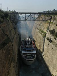 TopRq.com search results: The Corinth Canal, Aegean Sea, Greece