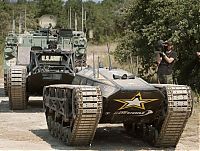 Transport: Ripsaw, unmanned light tank by Howe & Howe Technologies