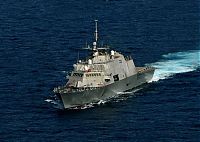 Transport: LCS, littoral combat ship vessel