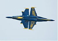Transport: Blue Angels, flight demonstration squadron, United States Navy