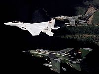 Transport: Panavia Tornado combat aircraft