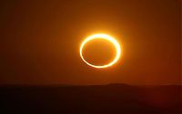 Earth & Universe: annular solar eclipse