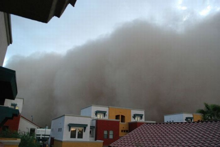 Dust storm 2011, Phoenix, Arizona