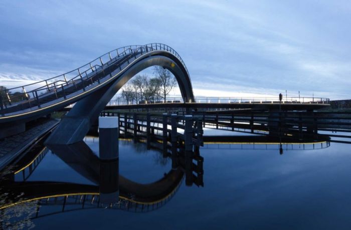 The Melkwegbridge by MEXT Architects, Purmerend, Netherlands