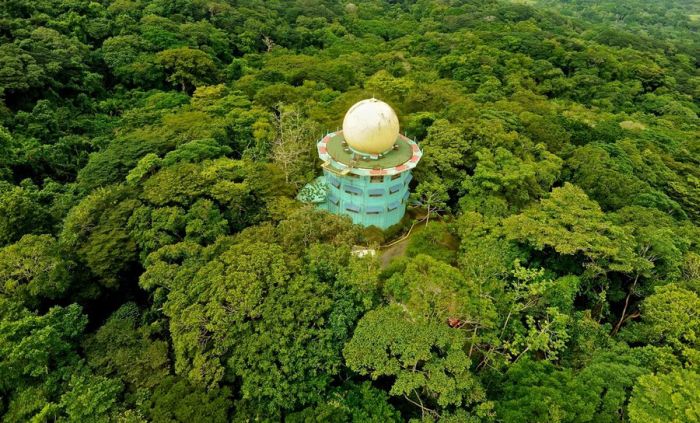 Canopy Tower hotel, Semaphore Hill, Soberania National Park, Panama City, Panama