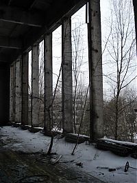 World & Travel: Chernobyl in winter, Pripyat, Kiev Oblast, Ukraine