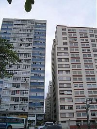 World & Travel: Leaning buildings of Santos, São Paulo, Brazil