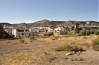 World & Travel: Western studio film sets, Tabernas Desert, Almeria, Spain