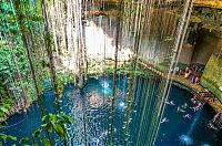 World & Travel: Ik Kil cenote, Pisté, Municipality of Tinúm, Yucatán, Mexico