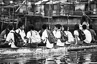 World & Travel: Black and white Life in Philippines by Justin James Wright