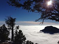TopRq.com search results: Grand Canyon covered in fog, Arizona, United States