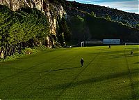 World & Travel: Stade Louis II training pitches, Fontvieille, Monaco