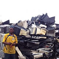 World & Travel: Graveyard for dead computers, Agbogbloshie, Accra, Ghana