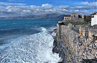 World & Travel: Monemvasia town, Peloponnese, Laconia, Greece