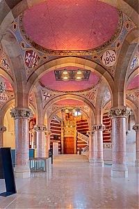World & Travel: Hospital de Sant Pau museum and cultural center, Barcelona, Catalonia, Spain