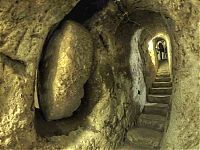 World & Travel: Underground city, Derinkuyu, Nevşehir Province, Turkey