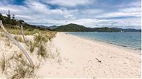 TopRq.com search results: Awaroa Bay beach, Abel Tasman National Park, New Zealand, South Pacific Ocean