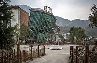 World & Travel: Beichuan Earthquake Museum, Beichuan County, Sichuan, China