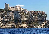 World & Travel: The Staircase of The King of Aragon, Bonifacio, Corsica, France
